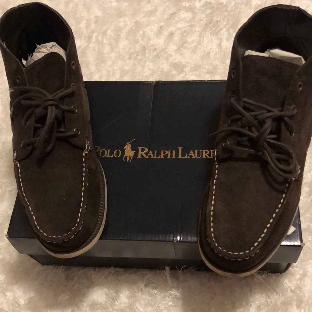 Men’s dark brown SUEDE